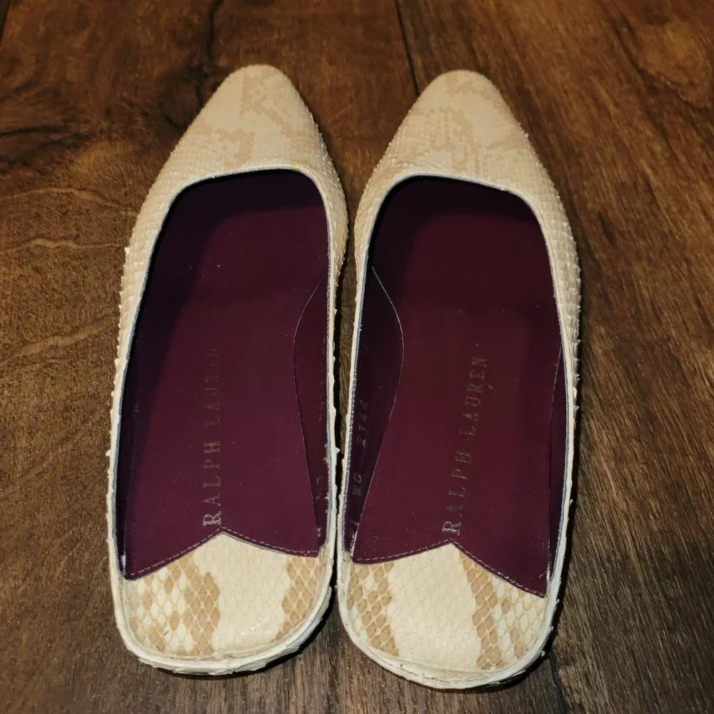 Ralph Lauren Loafer Mules Slip on Slide Sandals New made in Italy - Picture 4 of 8